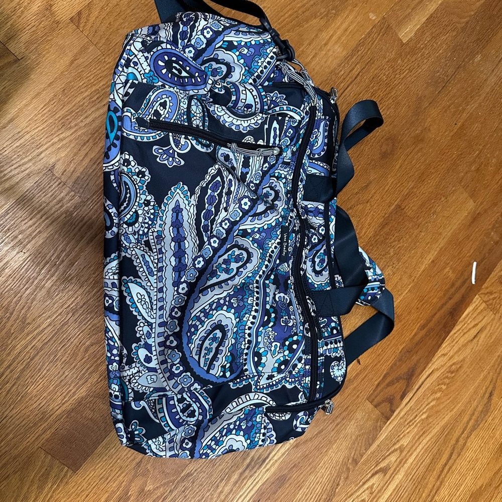 Vera Bradley Blue Paisley Laptop Bag